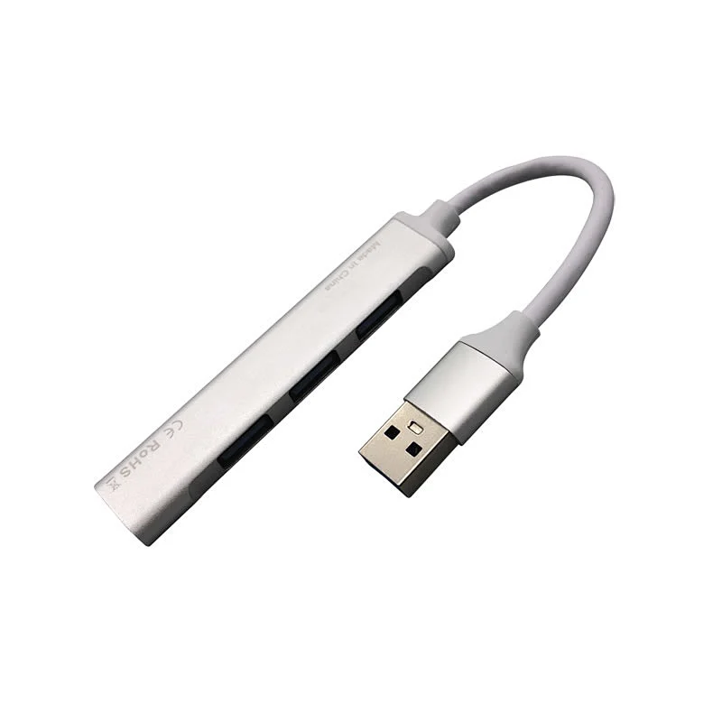 Wholesale USB HUB Portable Multiport USB Hub 3.0 4 Port Micro USB Hub OTG Adapter for Laptop Phone Macbook, ESC-219